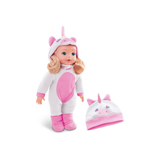 Muñeca Roma Lari Con Disfraz Unicornio 34 cm Infantil