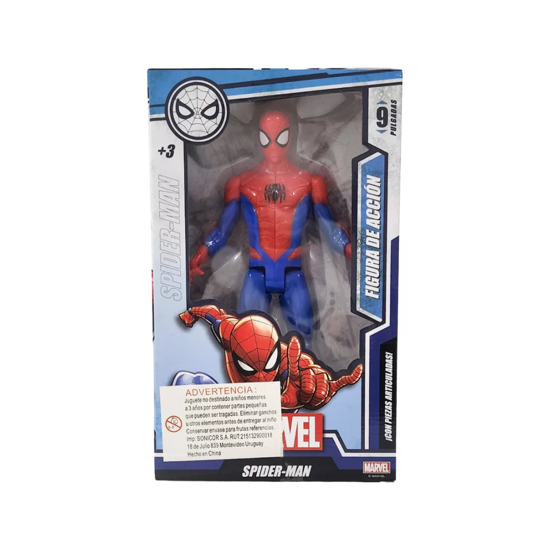 Muñeco Spiderman Hombre Araña Marvel Avengers Articulado